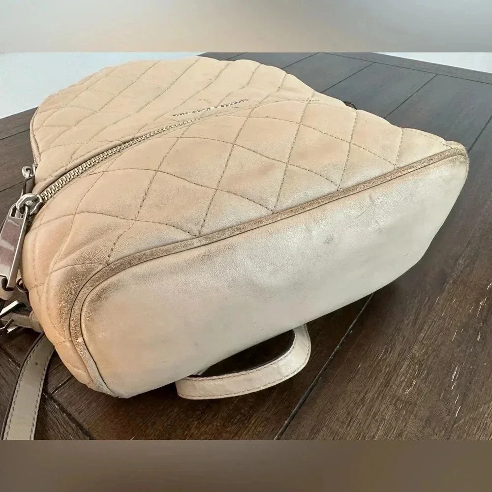 Michael Kors quilted backpack
